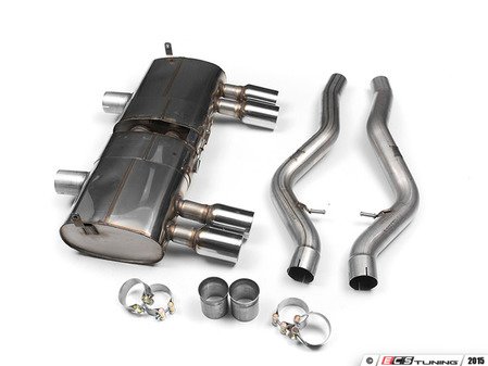 ES#2827628 - SSXBM931 - E9X M3 Performance Cat Back Exhaust - Polished Tips - Motorsport pedigree. Superior quality. Excellent sound. Milltek Sport cat-back exhaust with polished tips. - Milltek Sport - BMW