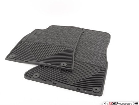 ES#2194069 - W114 - Front All-Weather Floor Mats - Black - All-weather protection to endure the harshest conditions - WeatherTech - Mercedes Benz