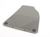 ES#2194997 - W67GR - Front All-Weather Floor Mats - Grey - All-weather protection to endure the harshest conditions - WeatherTech - Audi