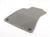 ES#2194997 - W67GR - Front All-Weather Floor Mats - Grey - All-weather protection to endure the harshest conditions - WeatherTech - Audi
