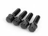 ES#2795756 - 003901ECS38CB - Conical Seat Locking Wheel Bolt Kit  - (NO LONGER AVAILABLE) - Black zinc coated wheel lock bolts made specifically for Aftermarket wheels. M14x1.5x38 - ECS - 