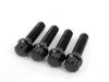 ES#2795752 - 003901ECS47BB - Ball Seat Locking Wheel Bolt Kit - Black zinc coated wheel lock bolts made specifically for OE wheels. M14x1.5x47mm - ECS - Volkswagen