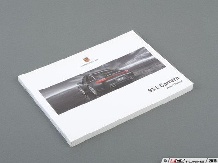 ES#1909775 - WKD99702111 - Porsche Owner's Manual 911 Carrera  - (NO LONGER AVAILABLE) - The perfect replacement Porsche manual for your car - Genuine Porsche - 