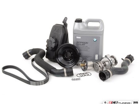 ES#2777069 - 11517839062KT3 - Cooling System Refresh Kit - Level 2 - Service your drive belt while servicing your cooling system - Assembled By ECS - BMW