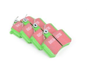 ES#520020 - DP2370 - Rear GreenStuff Performance Brake Pad Set - Mildly upgraded pad composite, great for an afternoon of sporty driving - EBC - Audi