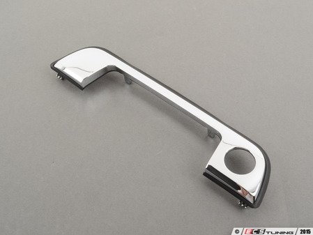 ES#90709 - 51218399239 - Outer door handle cover - left - Chrome - Genuine BMW - BMW