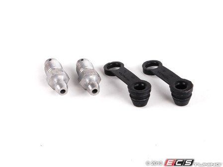 ES#427848 - 8A0615273 - Brembo Brake Bleeder Valve - Pair - Includes two bleeder valves and rubber dust caps - Genuine Volkswagen Audi - Audi Volkswagen