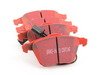 ES#520367 - DP31510C - RedStuff Performance Front Brake Pad Set - High performance street pad, featuring Kevlar technology. (Square/round sensors) - EBC - Audi
