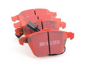 ES#520367 - DP31510C - RedStuff Performance Front Brake Pad Set - High performance street pad, featuring Kevlar technology. (Square/round sensors) - EBC - Audi
