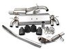ES#2862453 - tbmk7r4KT - 3" Valved Turbo Back Exhaust System - Resonated - Get that Exhaust tone you've been looking for! Features 3" construction with quad Black Velvet oval tips and a high flow cat. - Milltek Sport - Volkswagen