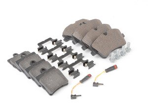 ES#2763097 - 0054206220KT4 - Front & Rear Brake Pad Kit - Non Sport - Featuring Genuine Mercedes-Benz Pads - Genuine Mercedes Benz - Mercedes Benz