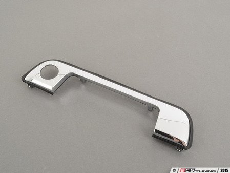 ES#90710 - 51218399240 - Outer Door Handle Cover - right  - Chrome - Genuine BMW - BMW