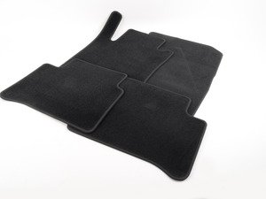 ES#1820885 - 66294131 - Carpeted Floor Mats - Set Of Four - Black - Genuine Mercedes Benz - Mercedes Benz