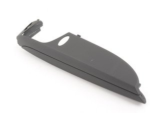 ES#517682 - 8T186717324A - Door Armrest - Sabre (Black) - Left - This piece doubles as both the left side armrest and door pull trim - Genuine Volkswagen Audi - Audi