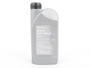 ES#2745072 - 83222344589 - Gearbox Oil For Manual Transmissions MTF-2 - Priced each  - Prevent premature transmission wear - 1 liter 75w-80 - Genuine MINI - MINI