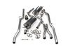 ES#4164715 - B6S4NONRESONATED - Cat-Back Exhaust System - Non-Resonated - 2.25" stainless steel with your choice of tip style - Milltek Sport - Audi