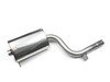 ES#2827419 - SSXAU295 -  Cat-Back Exhaust System - Non-Resonated - 2.25" stainless steel with dual GT 100mm polished tips - Milltek Sport - Audi