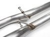 ES#2827419 - SSXAU295 -  Cat-Back Exhaust System - Non-Resonated - 2.25" stainless steel with dual GT 100mm polished tips - Milltek Sport - Audi
