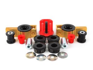 ES#2582093 - W0503KT3 - Polyurethane Bushing Kit - Stage 2 - Replace the rubber in your suspension with polyurethane for a sportier feel - Assembled By ECS - Volkswagen