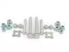 ES#2707817 - 4F0412377DKT - Cup Kit/Coilover Installation Kit - Everything you need for a quick and easy install - Assembled By ECS - Audi