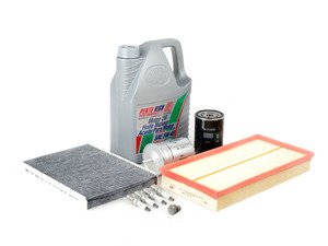 ES#1539 - MK418T40KSK - 40k Scheduled Service Kit - Everything you need to perform the recommended 40k mile service. - Assembled By ECS - Audi Volkswagen