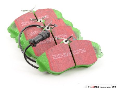 ES#520072 - DP2711 - Front GreenStuff Performance Brake Pad Set - Mildly upgraded composite pad - EBC - Audi Volkswagen