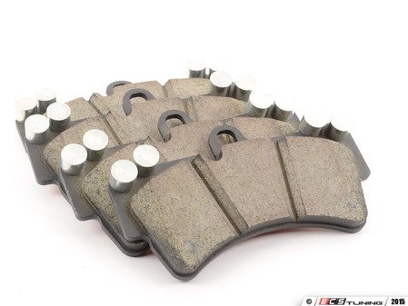 ES#2877817 - 95535193916 - Front Brake Pad Set - Does not includes pad wear sensors - Brembo - Audi Volkswagen Porsche