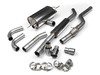 ES#2827655 - SSXBM961 - F30 Performance Dual Exit Street Cat Back - Polished Tips - Motorsport pedigree. Superior quality. Excellent sound. Milltek Sport cat-back exhaust for enhanced performance. - Milltek Sport - BMW