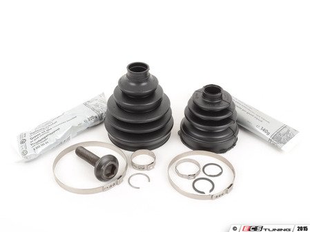 ES#2771887 - 4E0498201KT - Front CV Joint Refresh Kit - Priced Each - Includes both inner & outer boots with hardware - Services one axle - Genuine Volkswagen Audi - Audi