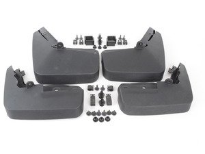 ES#2807115 - 4g8075111KT - Front & Rear Splash Guard Kit - Includes front & rear splash guards with retaining hardware to stop debris from being thrown into your vehicle. - Genuine Volkswagen Audi - Audi