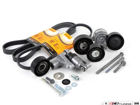 ES#2836737 - 11287512758KT1 - Accessory Belt Service Kit - Utilizes high quality aftermarket components - Assembled By ECS - BMW