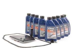 ES#2763640 - 09E321371AKT - 6-Speed Automatic Transmission Service Kit - Includes filter, gasket, drain plug, fill plug, and fluid - Assembled By ECS - Audi