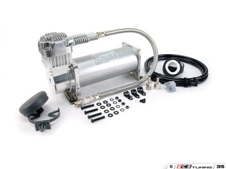 ES#1895391 - 16450 - Viair 450C Compressor - 150 PSI - Chrome - (NO LONGER AVAILABLE) - Featuring a duty cycle of 100% & 150psi max pressure - Air Lift - 