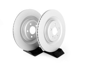 ES#2823230 - 4H0615601Lkt - Rear Brake Rotors - Pair (356x22) - Featuring a protective Meyle Platinum coating. - Meyle - Audi