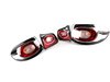 ES#1892700 - 2SD009691-821 - European Hella Tail Lights - Direct replacement tail lamps that add aggressive styling to your Tiguan - Hella - Volkswagen