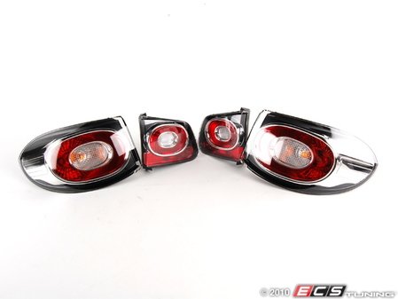 ES#1892700 - 2SD009691-821 - European Hella Tail Lights - Direct replacement tail lamps that add aggressive styling to your Tiguan - Hella - Volkswagen