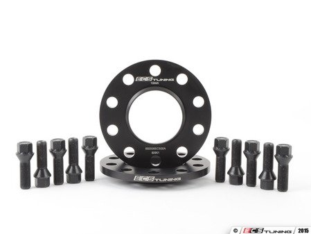 ES#2550725 - ECS262E70WB - BMW 10mm Wheel Spacers & ECS Conical Seat Bolt Kit - Aluminum wheel spacers & bolt kit made specifically for your BMW. - ECS - BMW