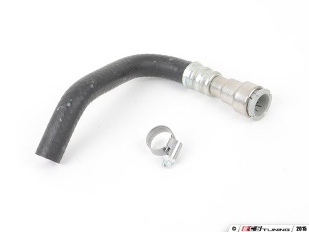 ES#2801659 - 32416763978 - E53 Power Steering Hose - Return - Comes off the bottom of the power steering reservoir and the power steering fluid cooler hard line. Includes a new hose clamp. - Rein - BMW