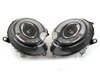 ES#2862390 - PR0-YD-MC07-DRL - Projector Blackout LED DRL Headlights - Pair  PRO-YD-MC07-DRL-BK - F56 Style LED DRL and black housing halogen projector headlight set! - Spyder - MINI