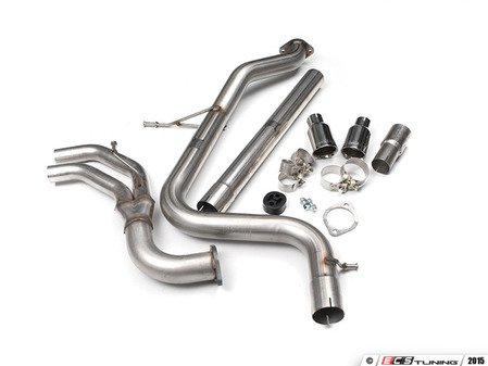 ES#2828245 - SSXVW242 - 3" Cat-Back Exhaust System - Non-Resonated - Get that Exhaust tone you've been looking for! Features 3" construction with dual polished tips. - Milltek Sport - 