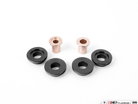 ES#2840872 - 003929ecs0204aKT -  Solid Shifter Cable Bushing Upgrade Kit - Round 10mm (F2B) - Round 8.0mm (S2S) - Tighten your shifter and stop missing shifts with ECS Billet and Bronze shifter bushings! - ECS - Audi Volkswagen