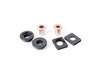 ES#2840889 - 003929ECS0102AKT -  Solid Shifter Cable Bushing Upgrade Kit - Rectangle 8.5mm (F2B) - Round 10mm (S2S) - Tighten your shifter and stop missing shifts with ECS Billet and Bronze shifter bushings! - ECS - Audi Volkswagen