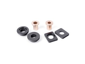 ES#2840889 - 003929ECS0102AKT -  Solid Shifter Cable Bushing Upgrade Kit - Rectangle 8.5mm (F2B) - Round 10mm (S2S) - Tighten your shifter and stop missing shifts with ECS Billet and Bronze shifter bushings! - ECS - Audi Volkswagen