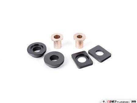 ES#2840889 - 003929ECS0102AKT -  Solid Shifter Cable Bushing Upgrade Kit - Rectangle 8.5mm (F2B) - Round 10mm (S2S) - Tighten your shifter and stop missing shifts with ECS Billet and Bronze shifter bushings! - ECS - Audi Volkswagen