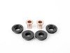 ES#2862422 - 003929ecs0202aKT -  Solid Shifter Cable Bushing Upgrade Kit - Round 10mm (F2B) - Round 10mm (S2S) - Tighten your shifter and stop missing shifts with ECS Billet and Bronze shifter bushings! - ECS - Audi Volkswagen