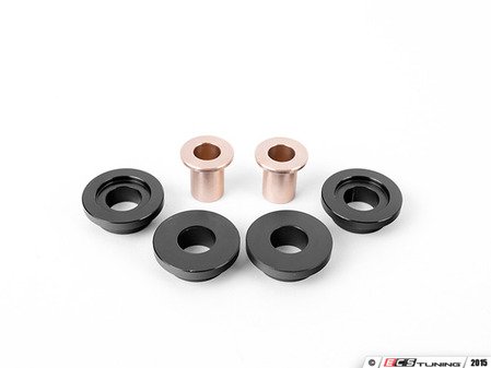 ES#2862422 - 003929ecs0202aKT -  Solid Shifter Cable Bushing Upgrade Kit - Round 10mm (F2B) - Round 10mm (S2S) - Tighten your shifter and stop missing shifts with ECS Billet and Bronze shifter bushings! - ECS - Audi Volkswagen