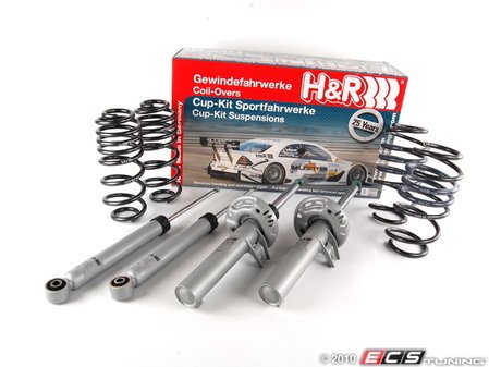 ES#1876355 - 41988-1 - MK6 GTI Touring Cup Kit - Perfect combination of handling and ride quality. Average lowering of 1.2"F 1.2"R - H&R - Volkswagen