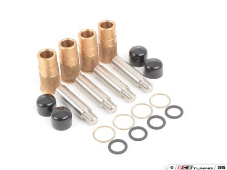 ES#2723829 - 003326ECS01 - Performance Caliper Guide Bushing Set - Reduced caliper deflection, enhanced pedal feel, and improved pad wear. An excellent way to improve braking performance. Priced per axle. - ECS - BMW MINI