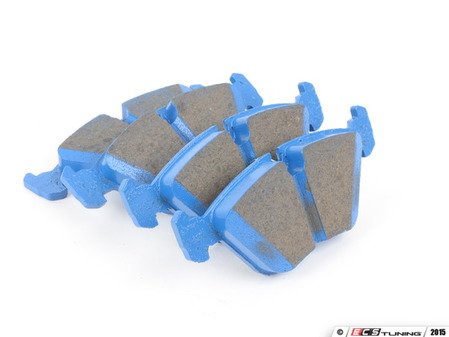 ES#2622257 - DP5689NDX - Front BlueStuff Performance Brake Pads - Race inspired performance, NDX formula provides a great initial bite - EBC - BMW