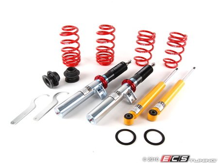 ES#1876344 - 29014-12 - Street Performance Coilover Kit - Unrivaled comfort and performance. Average lowering of 1.2"-2.3"F 0.8"-2.0"R - H&R - Volkswagen
